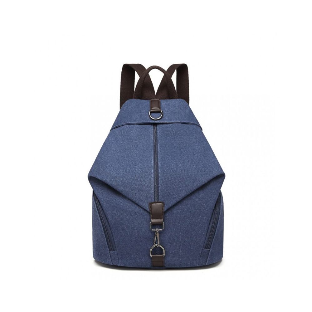 granatowy plecak vintage damski worek canvas havani